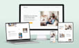 design modern website UI UX and mobile app mockups in figma