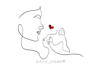 draw beautiful line art in 24 hours
