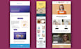 design, develop and fix hubspot email template and newsletter