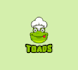 do good looking creative burger place frog logo
