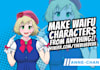 draw custom anime characters you choose in HD