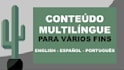 handcraft multilingual content for any needs
