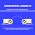 do a seamless website backup and migration