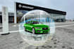 gracefully insert the photo into a wonderful crystal ball
