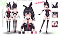 create a custom 3d character model for vtuber, vroid, anime