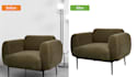 professionally remove background from any furnitures image