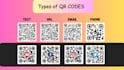 generate 10 custom qr code for 5 USD in 30 min