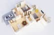 provide a 3d floor plan by sketchup within 1 day