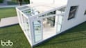 landscape design of your winter garden, pergola, bioclimatic