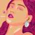 draw cartoon vector  with your face