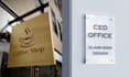 design modern storefront signs, acrylic, aluminium and wood business signage