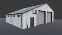 create low and high poly 3d model and environment in 3d maya