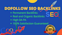 provide permanent  quality high authority SEO dofollow backlinks