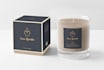 design candle label and packaging
