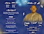 design obituary, premium funeral, memorial flyer in 3hrs