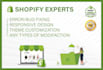 shopify custom coding and shopify bug fix in the theme