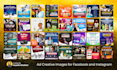 design ad creative, facebook ad image, instagram post or social media creative