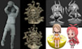3d sculpt for board games, art toys, and collectiables