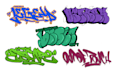 create a graffiti style design for your name or logo