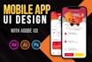 professional mobile app UI design