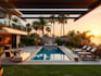 design your backyard with pool, patio, landscape, pavilion