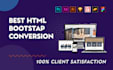 convert xd to html, PSD to html, figma to html, sketch to html css bootstrap