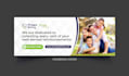 do web banners, header, social media design, email banner