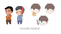 draw chibi style characters for you