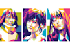 do quality geometric pop art