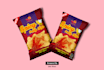 do pouch packaging design with 3d mockup