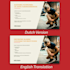 translate your indesign brochure into another diff language