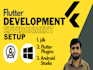 flutter, react native development environment setup, plugin install, fix issues