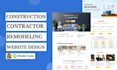 design construction, home remodeling, plumbing, painting, electrician website