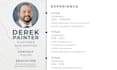 design an eyecatching resume