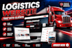 develop trucking, logistics, dispatch, freight broker, shipping website