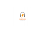 eye catchy radio logo with satisfaction guaranteed