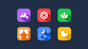 do icon set design for web and app