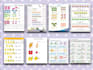 design custom printable maths worksheet in PDF