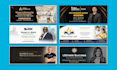 design facebook, linkedin, and twitter headers, covers, or social media banners
