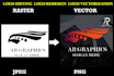 redesign, edit modify and fix your logo and graphics