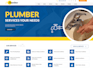 create cleaner, mover, plumber, electrician website