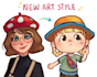 draw you as an animal crossing character