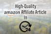 write stellar amazon affiliate content with killer SEO