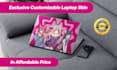 design sleek laptop back cover, skins and mobile cover