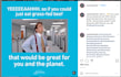 write your instagram captions