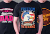 do custom minimal t shirt design or trendy t shirt