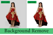 professionally remove background from image, cut out photos