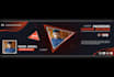 stylish youtube channel art design canva