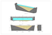 do technical drawing interior furniture design and 3d model
