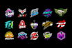 make esports letter gaming logo designs